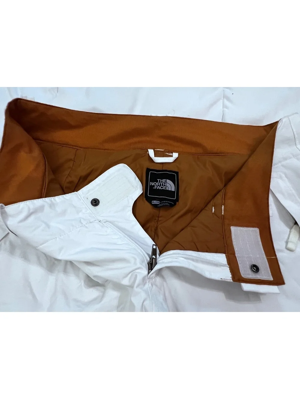 New The North Face Women's Extra Large White Snow Ski Snowboard Pants
